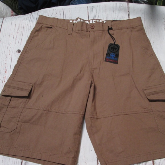 new MONUMENT men's cargo shorts Sz 38 - Picture 1 of 13